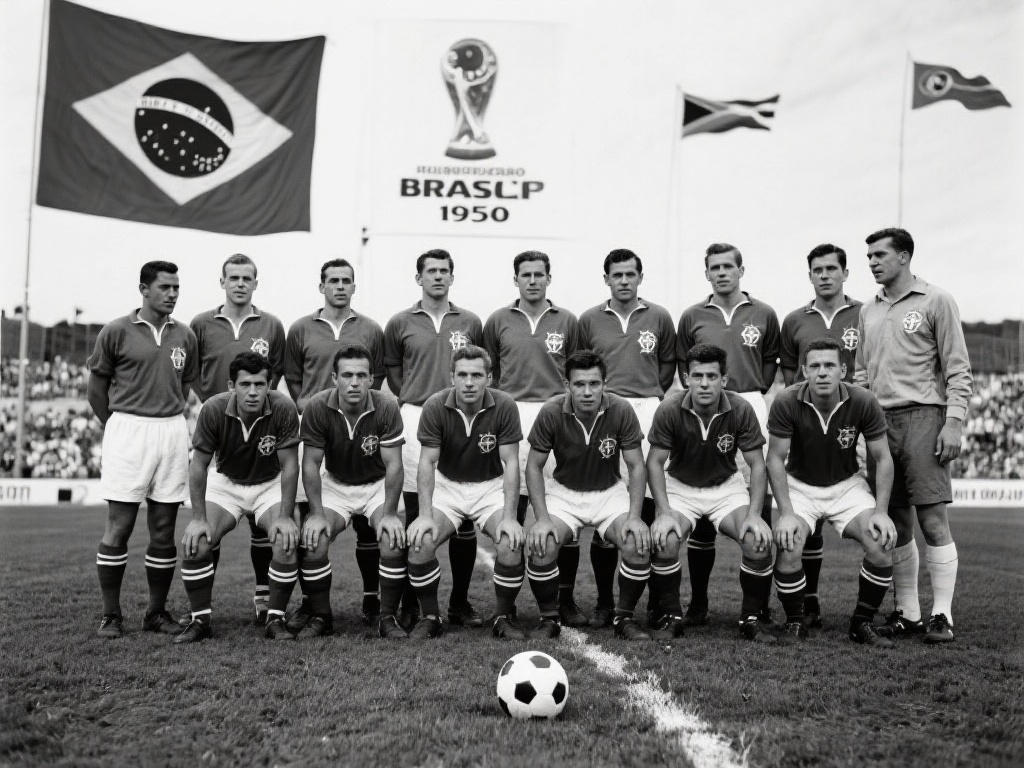 1950年巴西队的背景与目标
1950