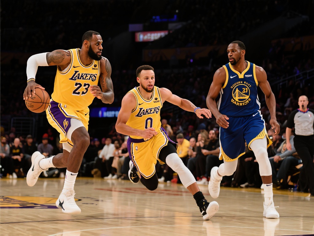湖人与勇士的对决可追溯至多年前的经典拉锯